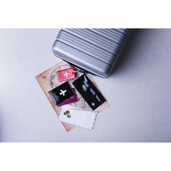 Vue Étui Passeport Klimba de couleur bleu| Krokrodeal