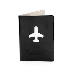 Vue Étui Passeport Klimba de couleur noir| Krokrodeal