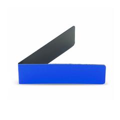 Vue Marque Pages Sumit de couleur bleu| Krokrodeal