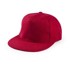 Vue Casquette Lorenz de couleur rouge| Krokrodeal