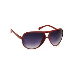 Vue Lunettes de Soleil Lyoko de couleur rouge| Krokrodeal
