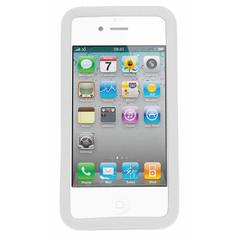 Vue Étui Mobile Zora de couleur blanc| Krokrodeal