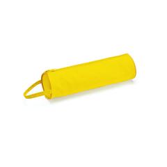 Vue Trousse Celes de couleur jaune| Krokrodeal