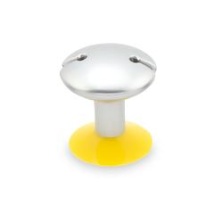 Vue Support Rumy de couleur jaune| Krokrodeal