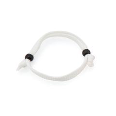Vue Bracelet Mitjansi de couleur blanc| Krokrodeal