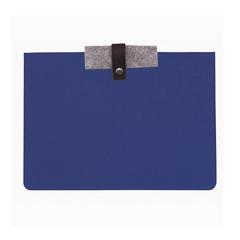 Vue Porte-Documents Dago de couleur bleu| Krokrodeal