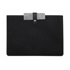 Vue Porte-Documents Dago de couleur noir| Krokrodeal
