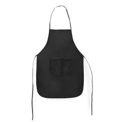 Vue Tablier Vanur de couleur noir| Krokrodeal