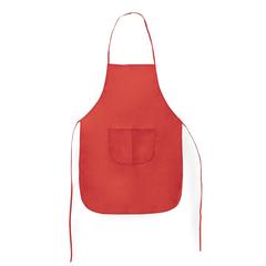 Vue Tablier Vanur de couleur rouge| Krokrodeal