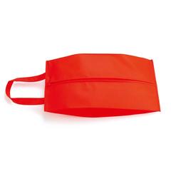 Vue Sac Chaussures Recco de couleur rouge| Krokrodeal