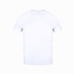 Vue T-Shirt Adulte Tecnic Plus de couleur blanc| Krokrodeal