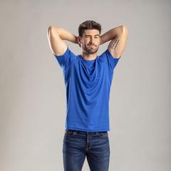 Vue T-Shirt Adulte Tecnic Plus de couleur blanc| Krokrodeal
