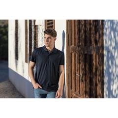 Vue Polo Tecnic Plus de couleur blanc| Krokrodeal