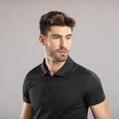 Vue Polo Tecnic Plus de couleur blanc| Krokrodeal