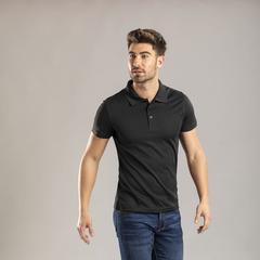 Vue Polo Tecnic Plus de couleur blanc| Krokrodeal