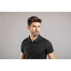 Vue Polo Tecnic Plus de couleur blanc| Krokrodeal