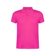 Vue Polo Tecnic Plus de couleur rose| Krokrodeal