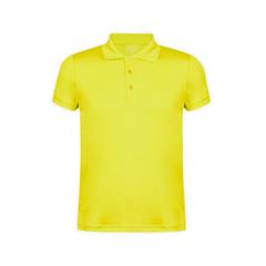Vue Polo Tecnic Plus de couleur jaune| Krokrodeal