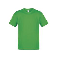 Vue T-Shirt Adulte Couleur Hecom de couleur vert| Krokrodeal
