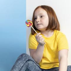 Vue générale T-Shirt Enfant Couleur Hecom | Krokrodeal