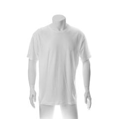 Vue générale T-Shirt Adulte Blanc Hecom | Krokrodeal
