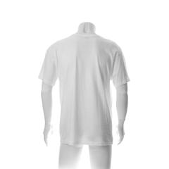 Vue générale T-Shirt Adulte Blanc Hecom | Krokrodeal