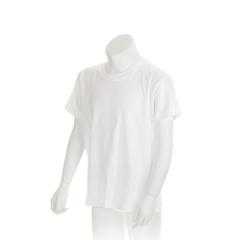 Vue générale T-Shirt Enfant Blanc Hecom | Krokrodeal