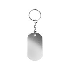 Vue Porte-Clés Nevek de couleur gris| Krokrodeal