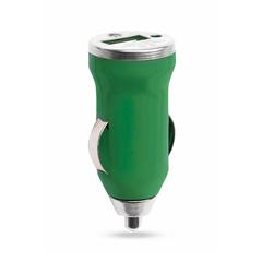 Vue Chargeur Voiture USB Hikal de couleur vert| Krokrodeal