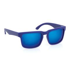 Vue Lunettes de Soleil Bunner de couleur bleu| Krokrodeal