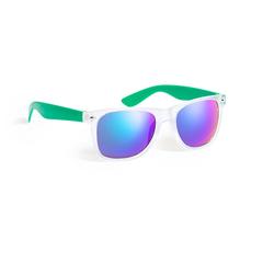 Vue Lunettes de Soleil Harvey de couleur vert| Krokrodeal