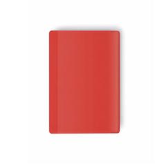 Vue Porte-Cartes Kazak de couleur rouge| Krokrodeal