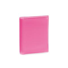 Vue Porte-Cartes Letrix de couleur rose| Krokrodeal
