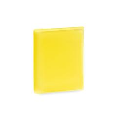 Vue Porte-Cartes Letrix de couleur jaune| Krokrodeal