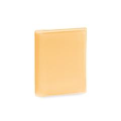 Vue Porte-Cartes Letrix de couleur orange| Krokrodeal