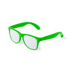 Vue Lunettes Zamur de couleur vert| Krokrodeal