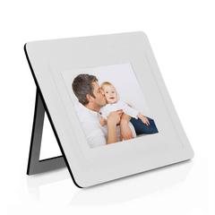 Vue Tapis Souris Porte Photos Pictium de couleur blanc| Krokrodeal