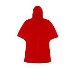 Vue Poncho Zaril de couleur rouge| Krokrodeal
