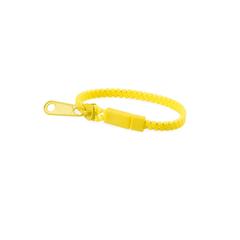 Vue Bracelet Hirion de couleur jaune| Krokrodeal