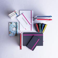 Vue Bloc Notes Yakis de couleur blanc| Krokrodeal