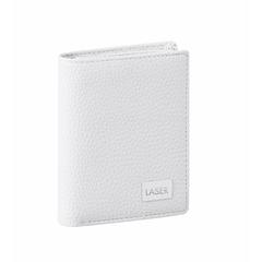 Vue Portefeuille Lanto de couleur blanc| Krokrodeal