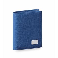 Vue Portefeuille Lanto de couleur bleu| Krokrodeal