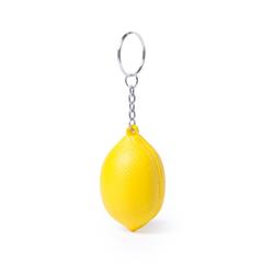 Vue Porte-Clés Antistress Fruty de couleur jaune| Krokrodeal