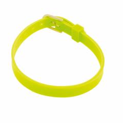 Vue Bracelet Tonis de couleur jaune| Krokrodeal