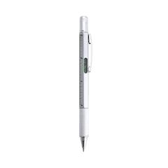 Vue Stylo Multifonction Sauris de couleur gris| Krokrodeal