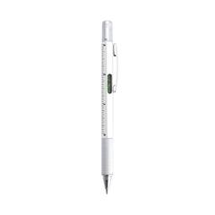 Vue Stylo Multifonction Sauris de couleur blanc| Krokrodeal