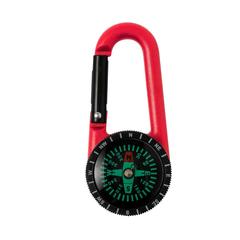 Vue Boussole Clark de couleur rouge| Krokrodeal