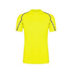 Vue T-Shirt Adulte Tecnic Fleser de couleur jaune| Krokrodeal