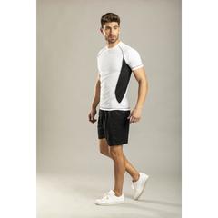Vue T-Shirt Adulte Tecnic Combi de couleur bleu| Krokrodeal