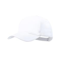 Vue Casquette Sodel de couleur blanc| Krokrodeal